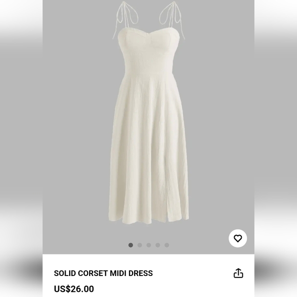 Cider XL Beige Dress - Picture 1 of 4